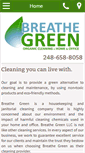 Mobile Screenshot of breathe-green.com